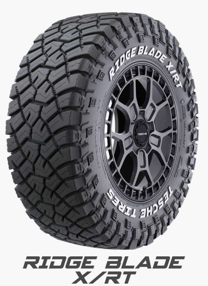 265/70R17 LT 121/118Q 12PR — Tesche Tires Ridge Blade X/RT