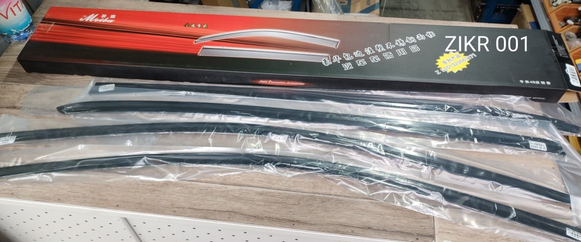 Оригинальные ветровики JAC J7, CHANGAN CS55PLUS, GEELY MONJARO, ZIKR
