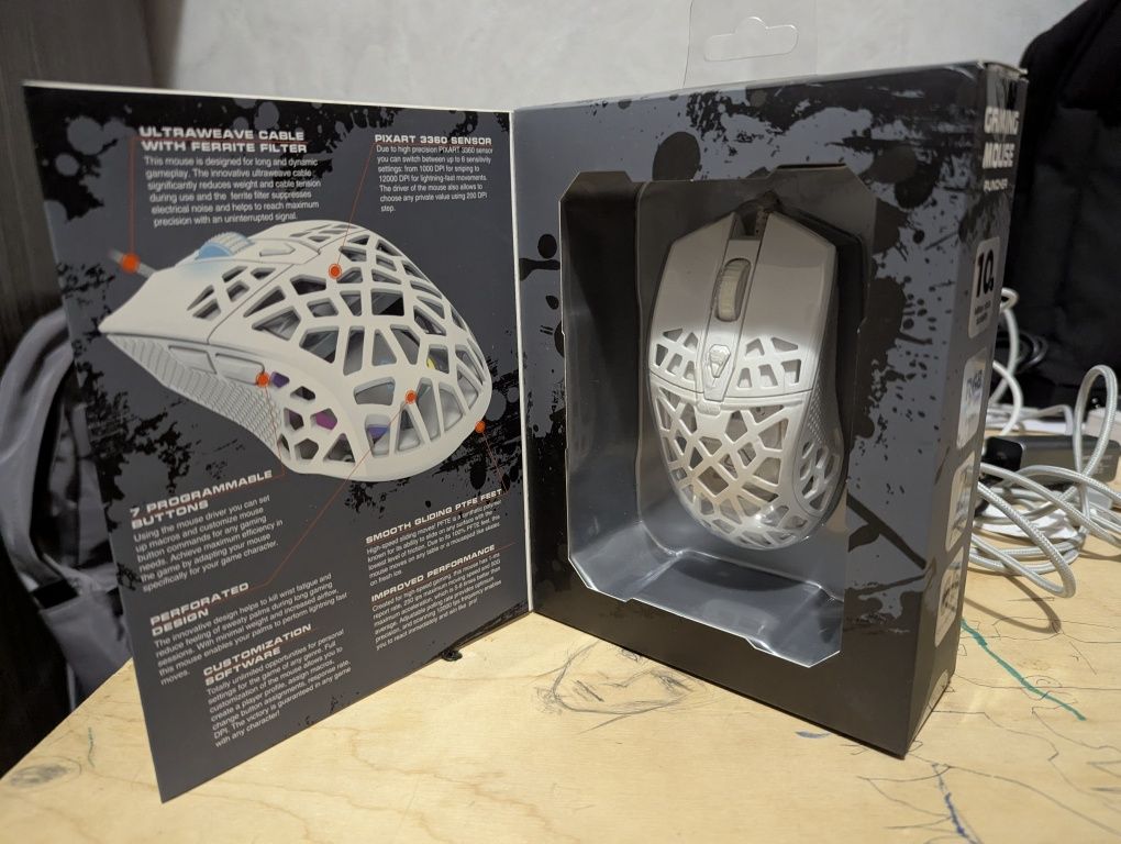 Мышь Canyon CND SGM20W