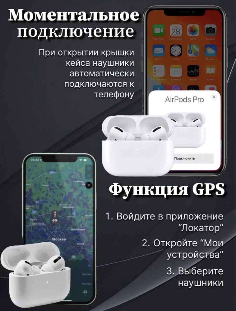 Беспроводные наушники AirPods Pro 2