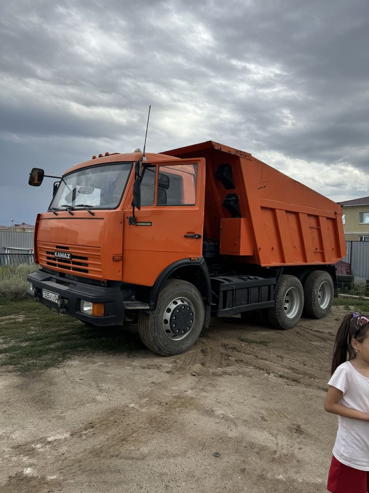 Услуги камаза с прицепом и без прицеп.  самосвал/актобе