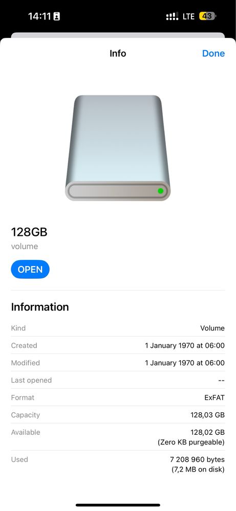 128GB Внешний SSD для iphone 15/16 Android быстрый