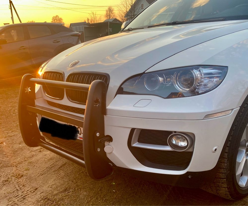 Таран защита бампера bmw x5 e70 x6e71