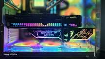 Топовая мощная  видеокарта Asus Rog Strix 3070