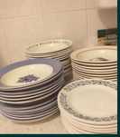 Продам советские тарелки, ложки и вилки