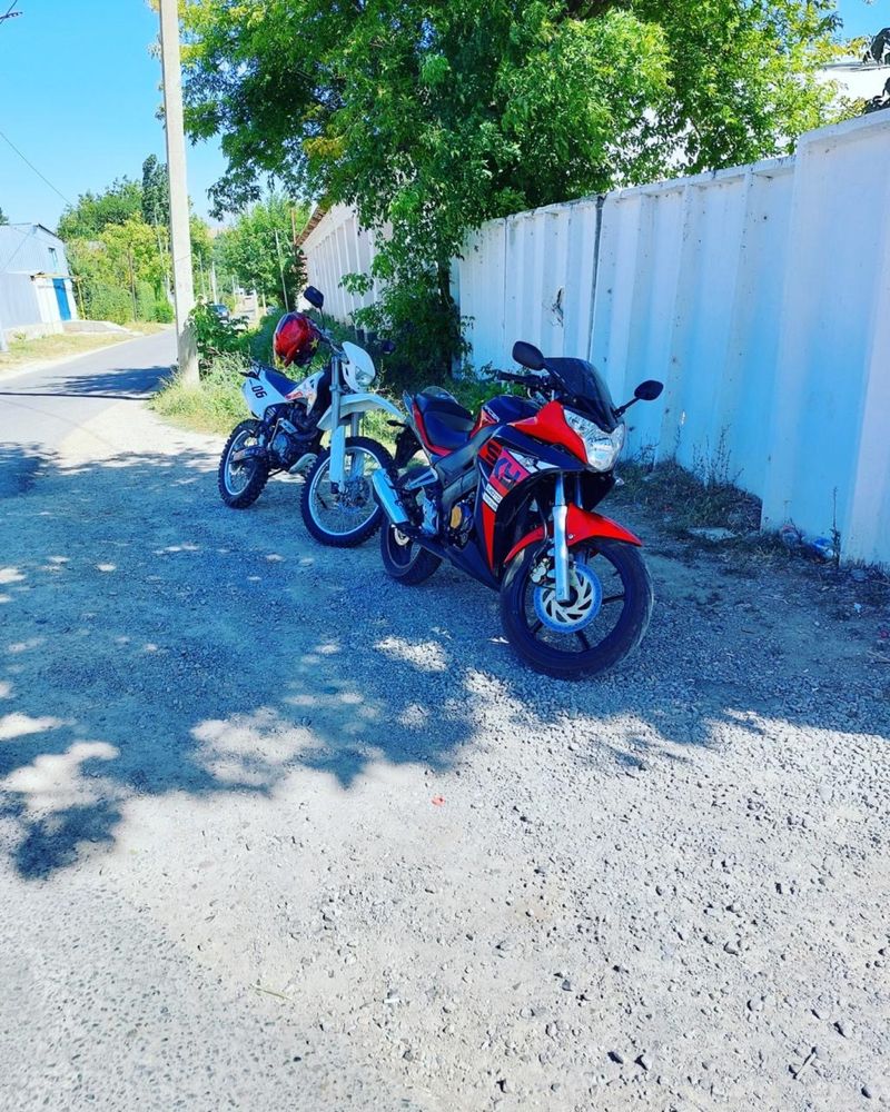 Мотоцикл эндуро 06