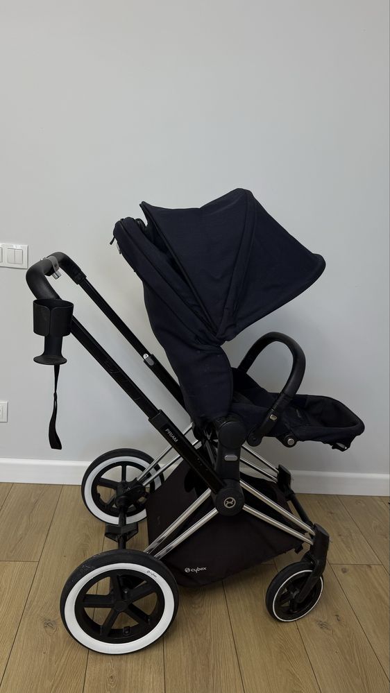 Коляска 2 в 1 Cybex Priam Silver