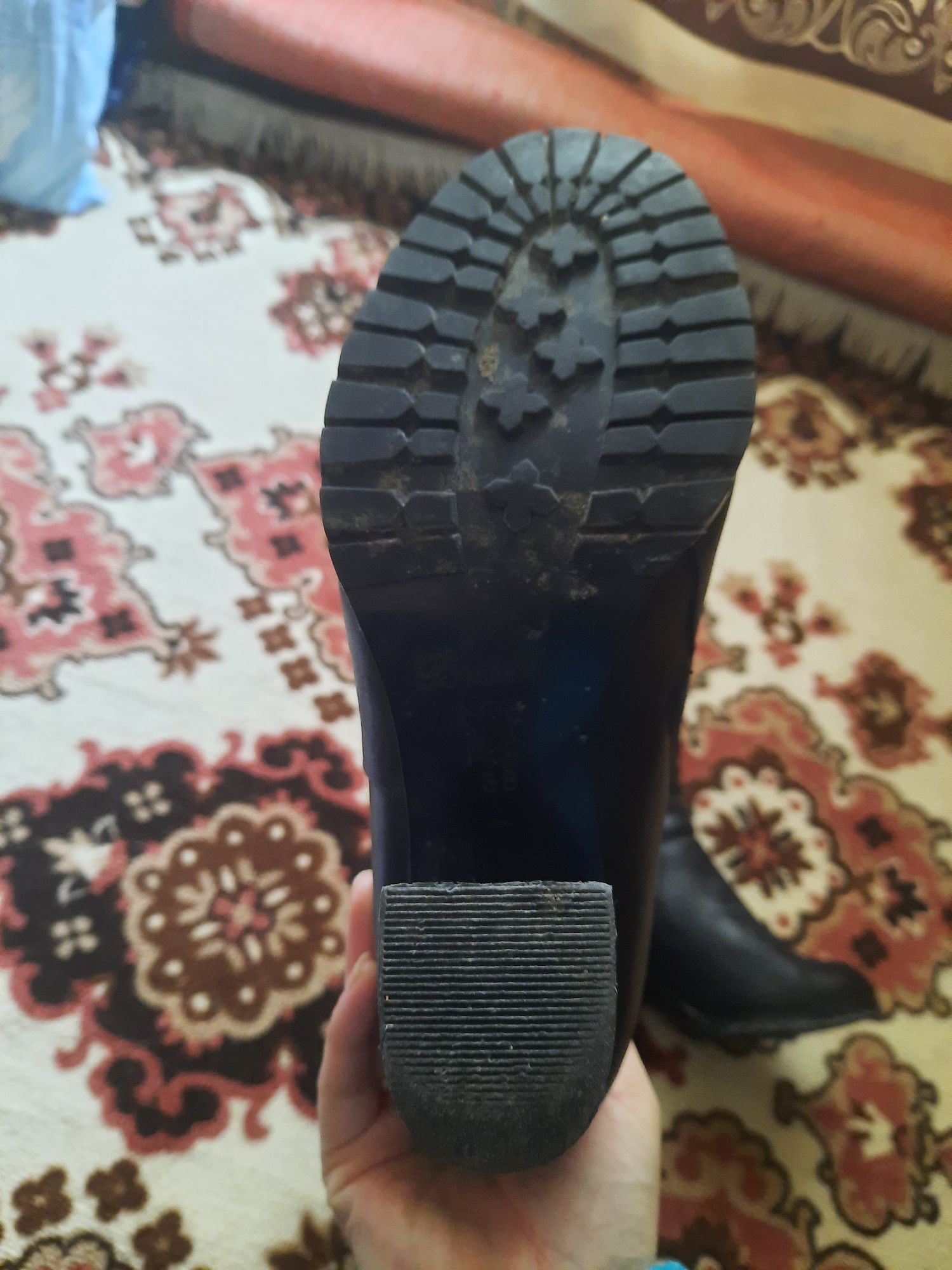 Зимние сапоги  европейка