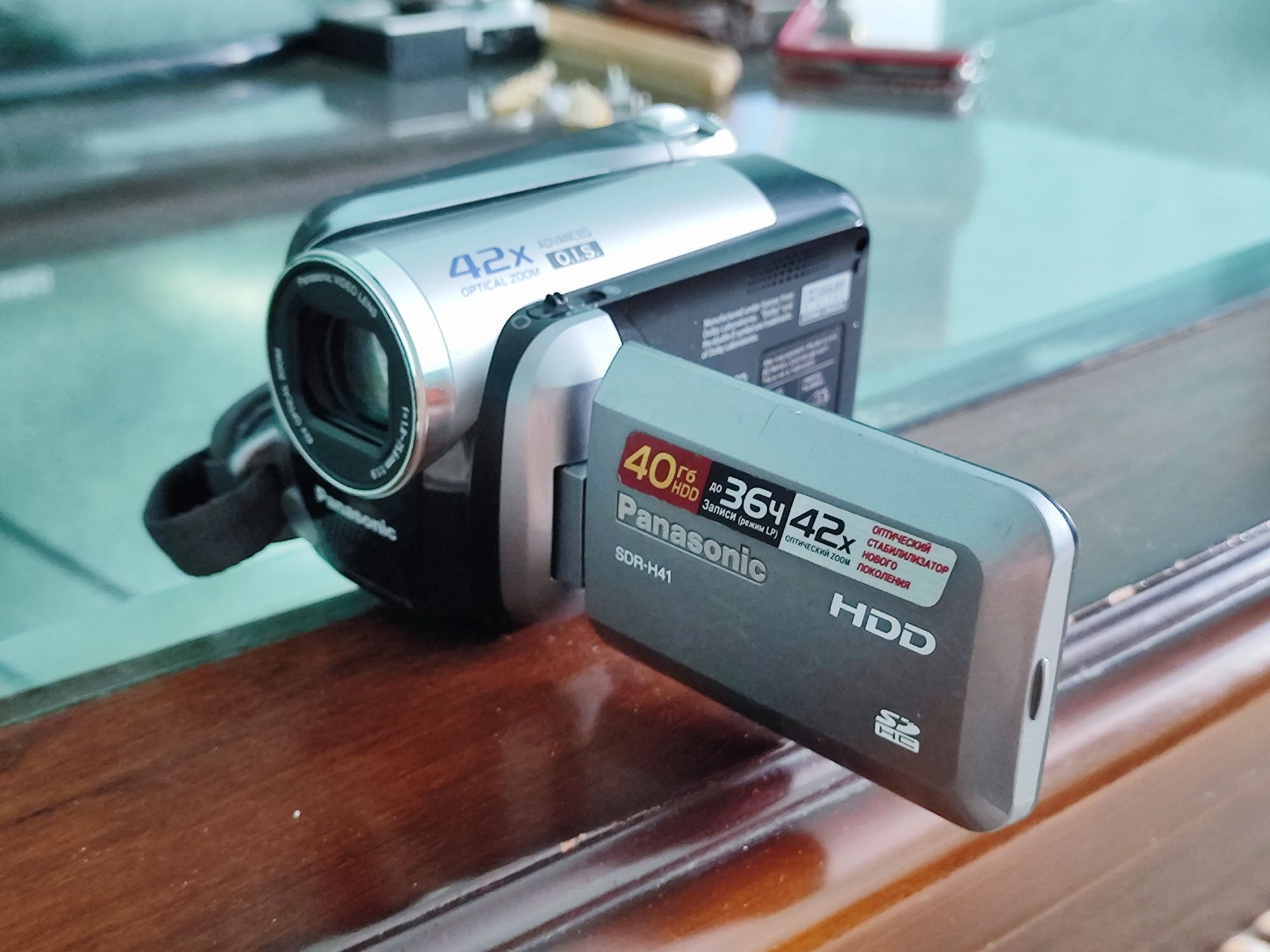 Видеокамера Panasonic SDR-H41, состояние нового