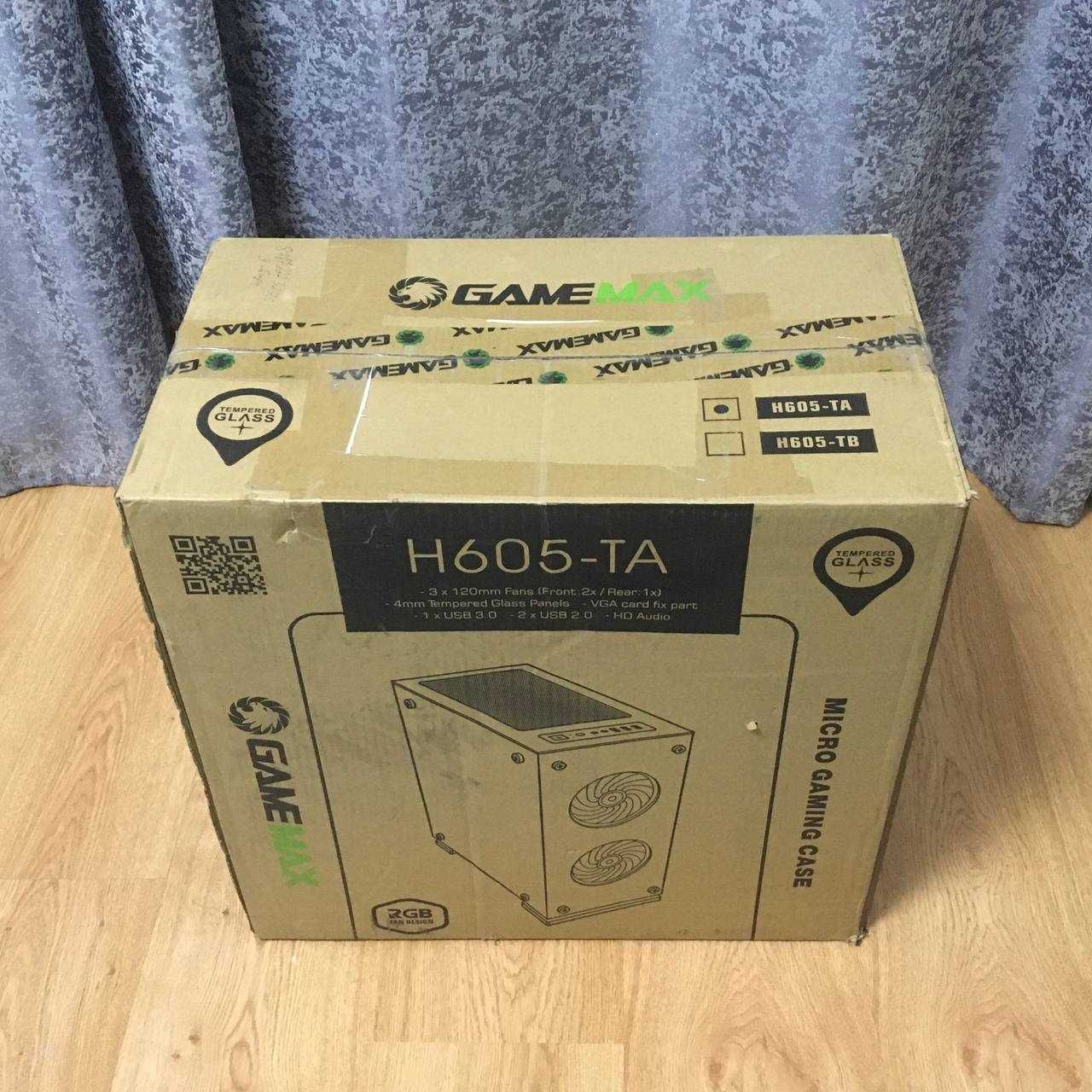 Новый Компьютерный корпус GameMax H605-TA, Mini Tower