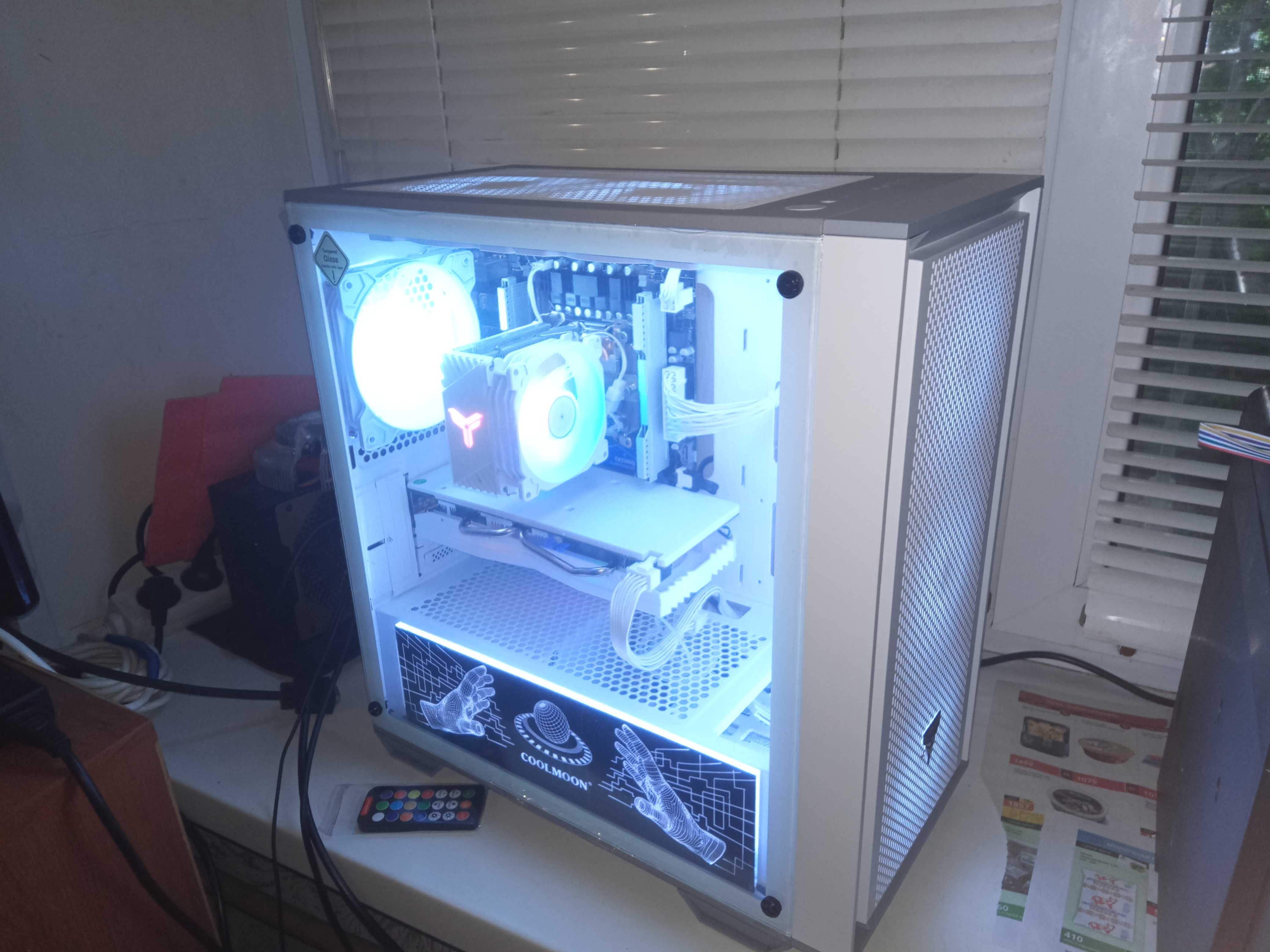 Компьютер /Core i7/DDR4 16Gb 2400 MHz/RX 580 8Gb/SSD 512,HDD 4000/600W