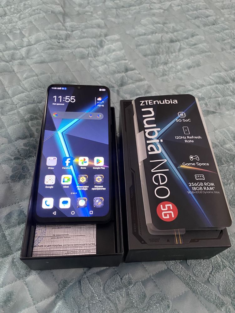 Nubia. Neo 5G.   256гб