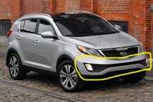 Продам переднюю губу на KIA Sporage