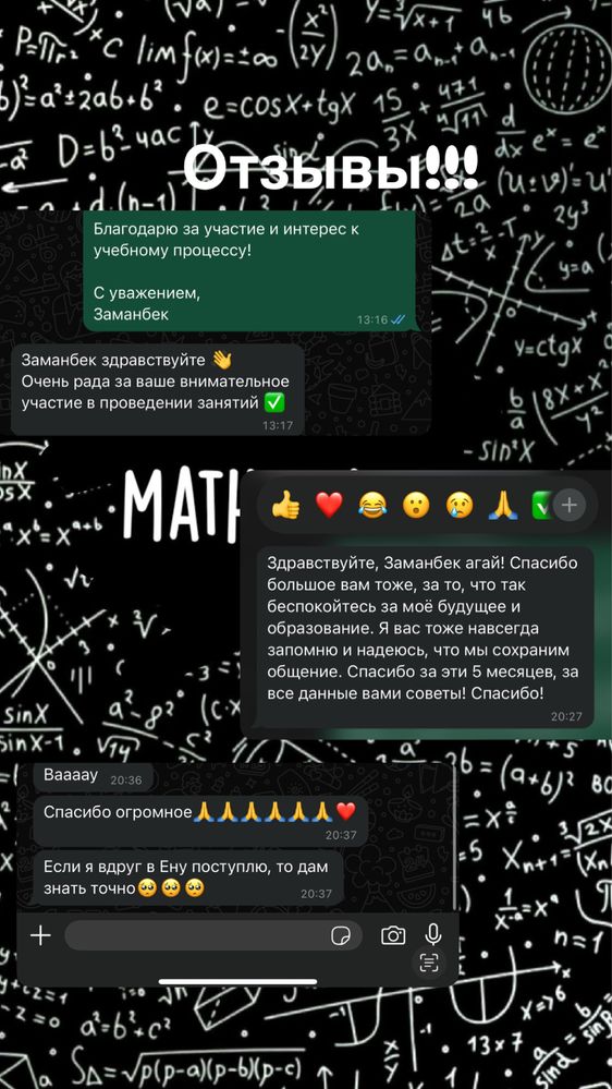 Репетитор по математике | 5–11 классы | Алгебра, Геометрия, Мат.грам