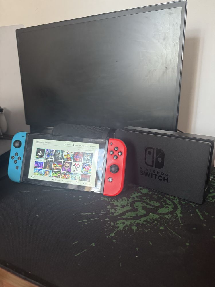 Nintendo switch (прошитый) FC25 crisis mario и тд