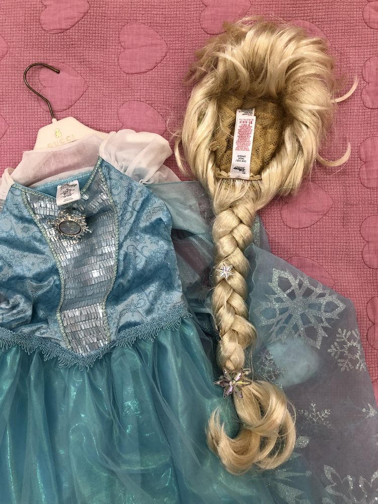 Платье Эльзы, Elsa, оригинал Disney холодное сердце, до 8 лет