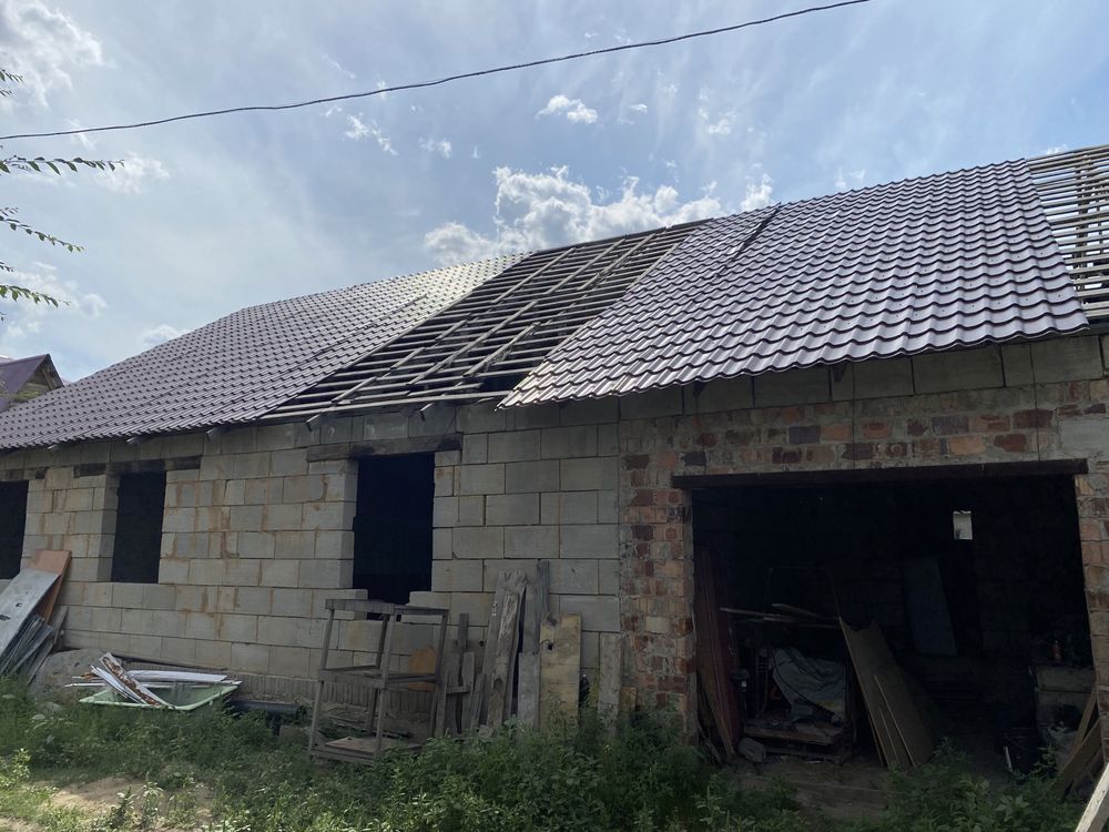 Продам недостроенный дом