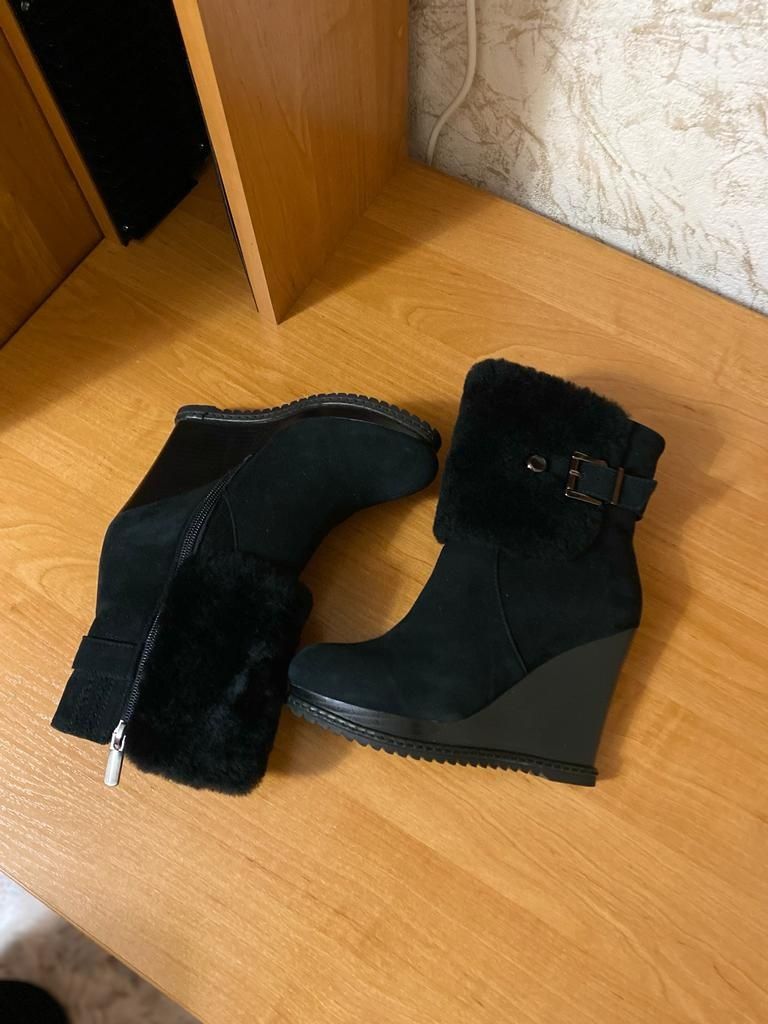 Продам ботильоны  зимние