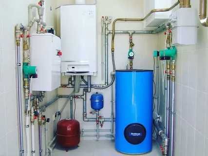 Установка угольных котлов, установка газовых котлов сантехник недорого