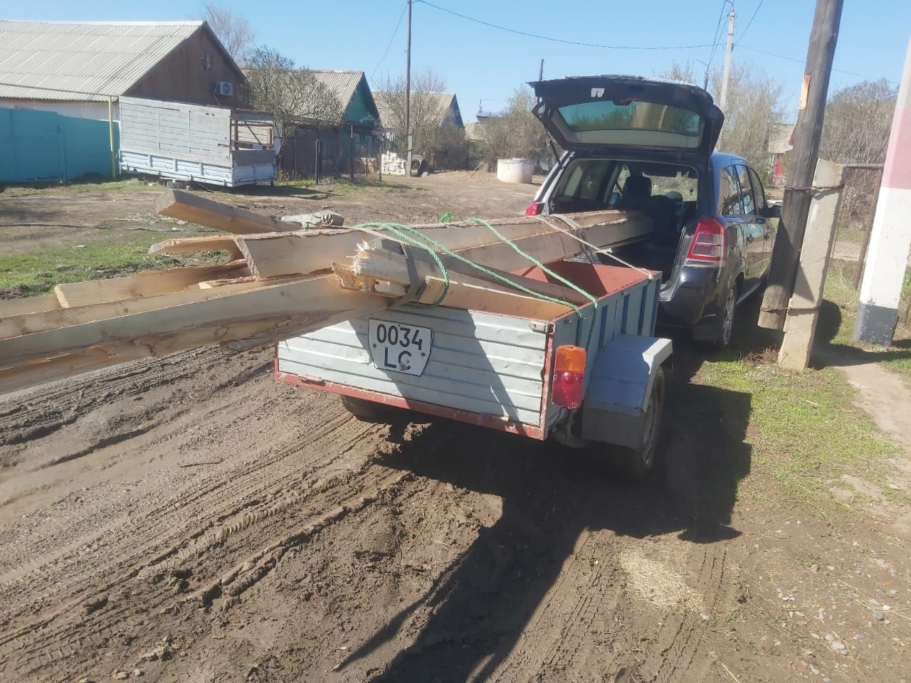 Прицеп сатылады 350 000тг