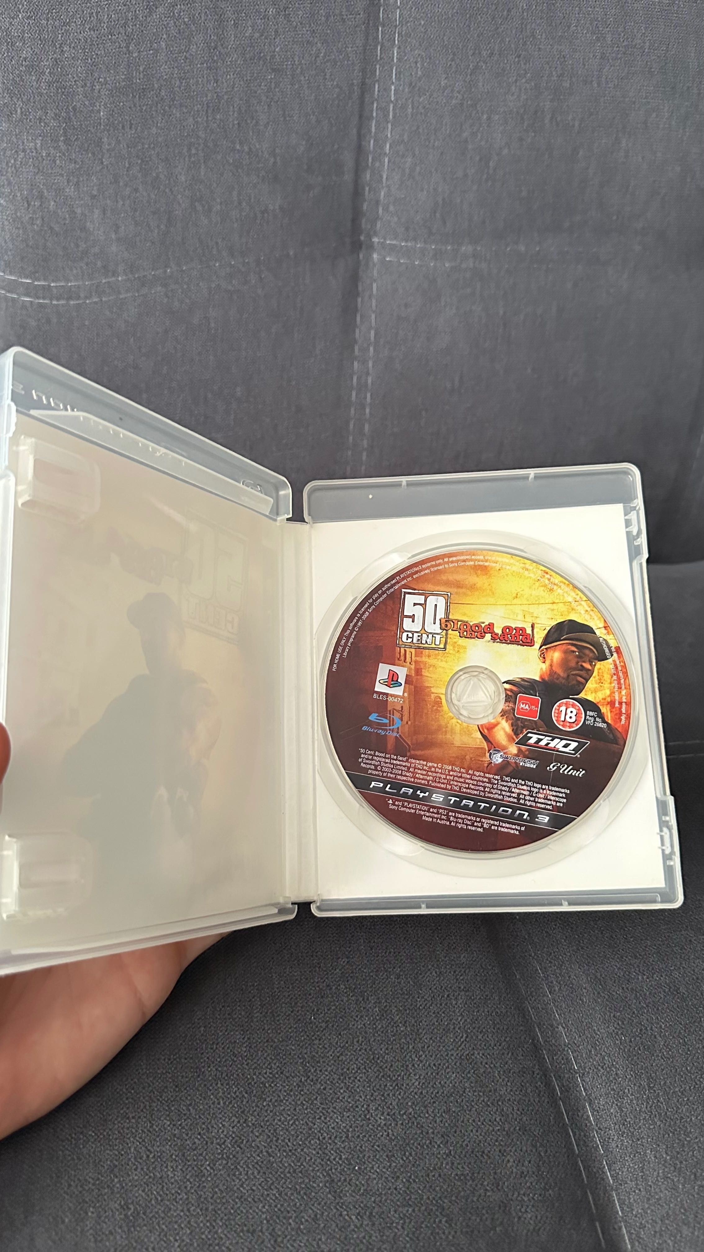 Игра 50 cent PS3