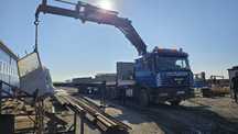 Манипулятор 12 тонн 13.6 метр ямобур , погрузчик 5 тонн 3 куб