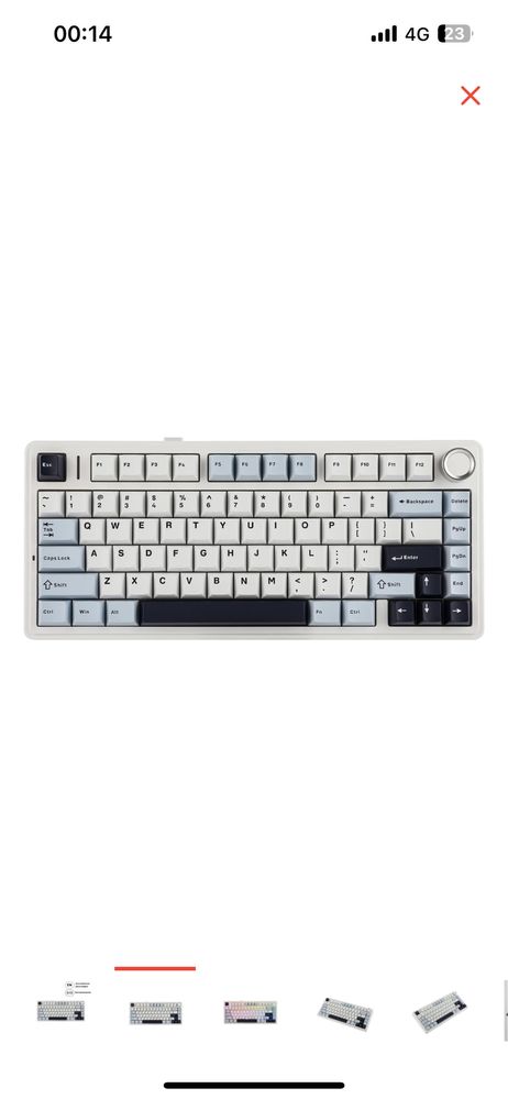 Продам или обменяю клавиатуру AULA F75