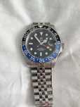 Автоматические механические часы GMT Bliger. 39мм. Сапфир