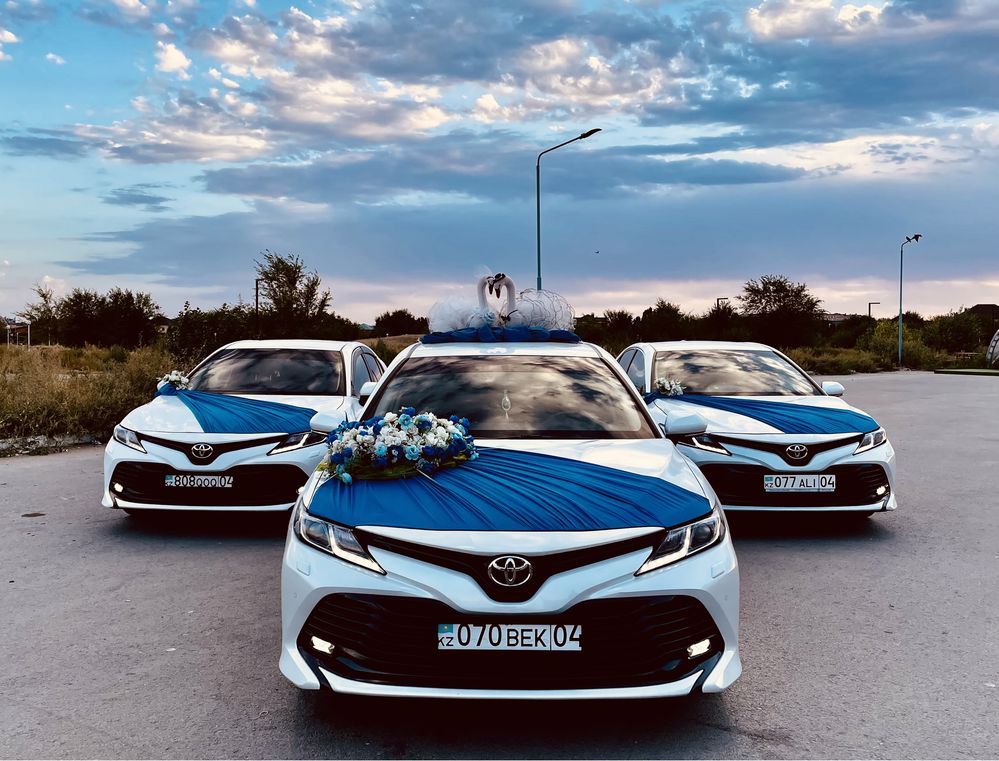 Кортеж Выписка из роддома Гулянка Аренда Прокат Авто Свадьба Той Камри