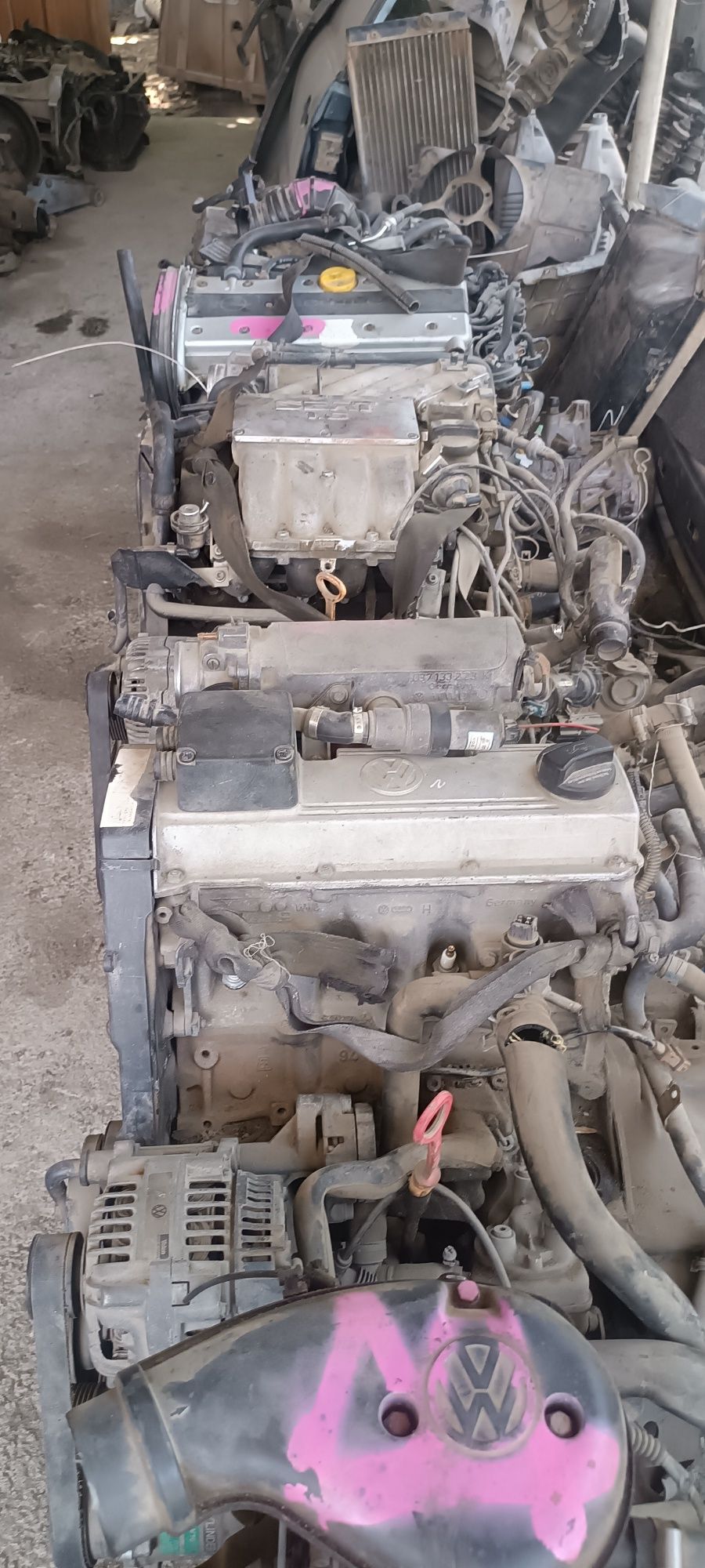 Двигатель на volkswagen