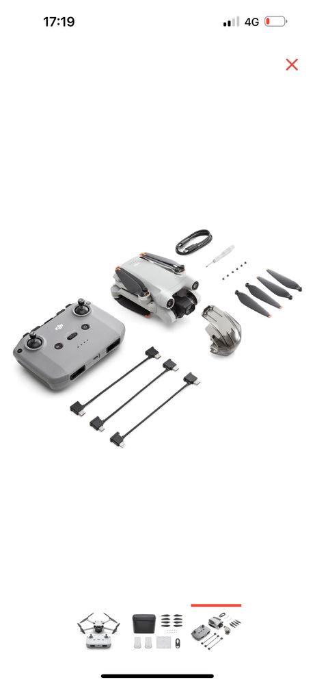 Продам абсолютно новый Дрон DJI Mini 3 Pro + Fly More Kit Plus серый