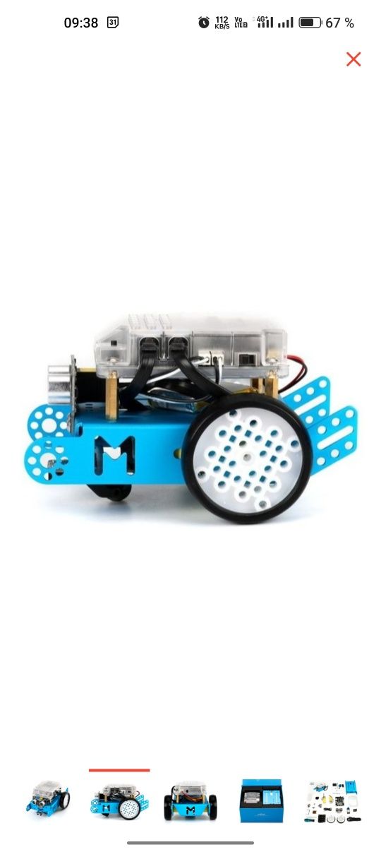 Mbot makebot мобильный робот конструктор