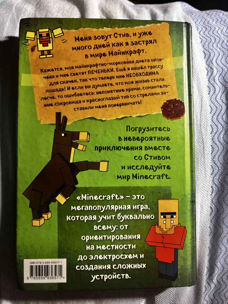 Детская крижка про майнкрафт