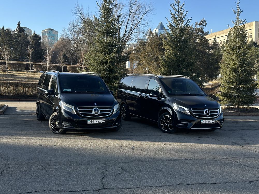 Прокат аренда минивэнов микроавтобусов V class VIP