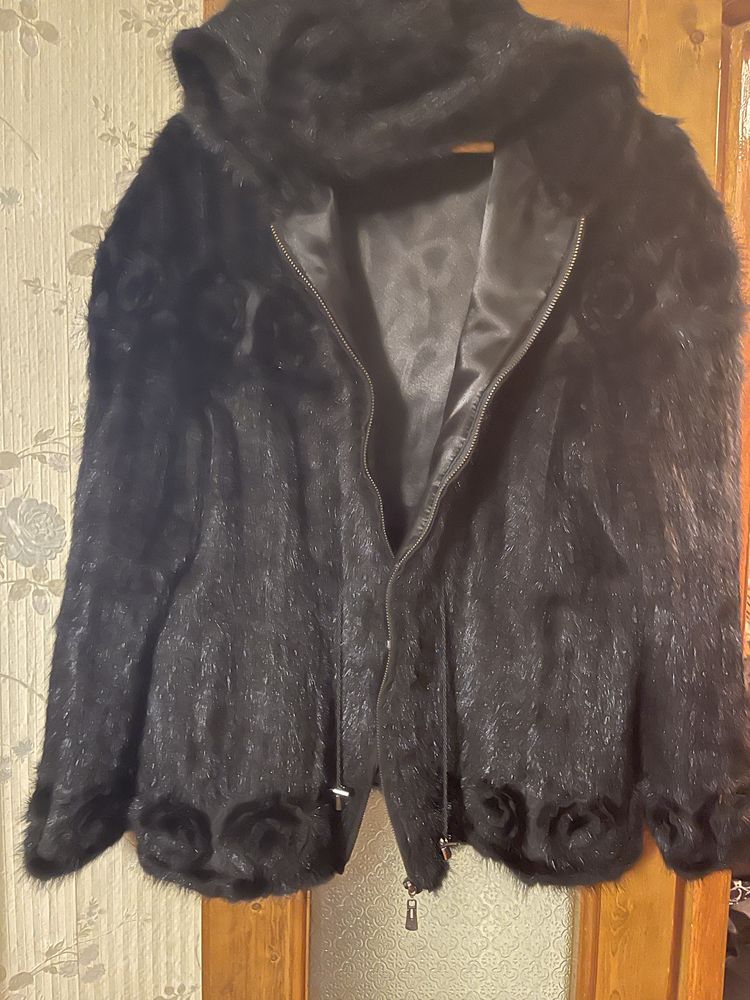 Продам шубку, вязаная норка.