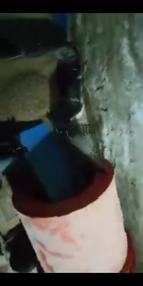 Охладитель гранулы