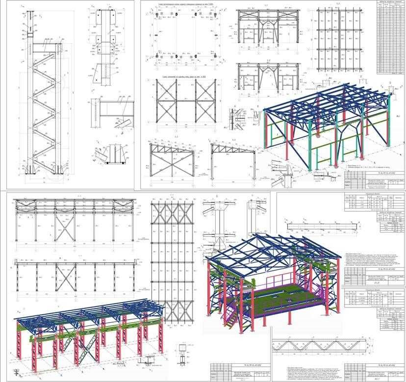 Разработка чертежей.КМД.КМ.КЖ.3D.Проектировщик.Конструктор.Расчеты