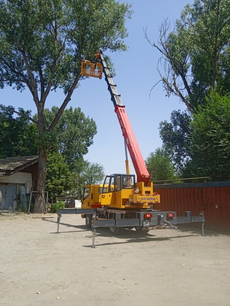 Услуги автовышки АГП 30М КРАН 2 в 1  5 тонн