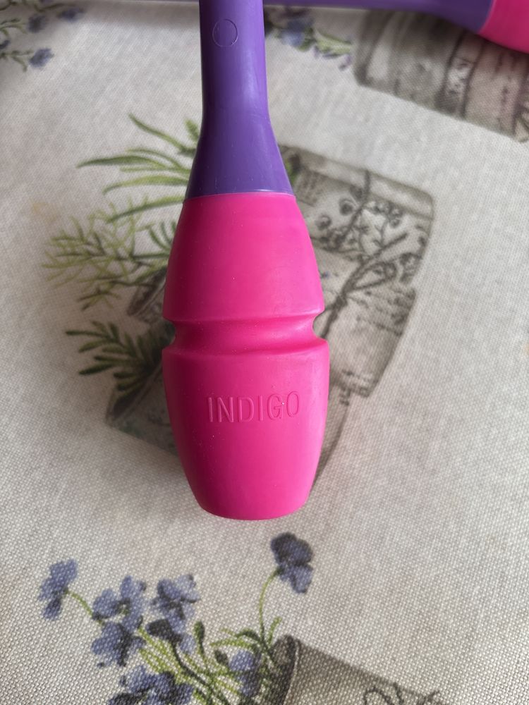 Булавы гимнастические indigo gymnastics mace