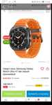 Смарт-часы Samsung Galaxy Watch 47 мм серый-оранжевый новые