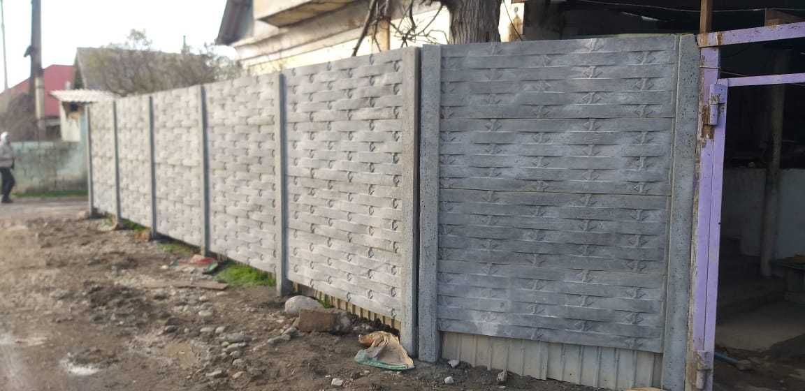 Еврозабор с установкой Ворота Шлакоблок Кирпич Пеноблок Ограда