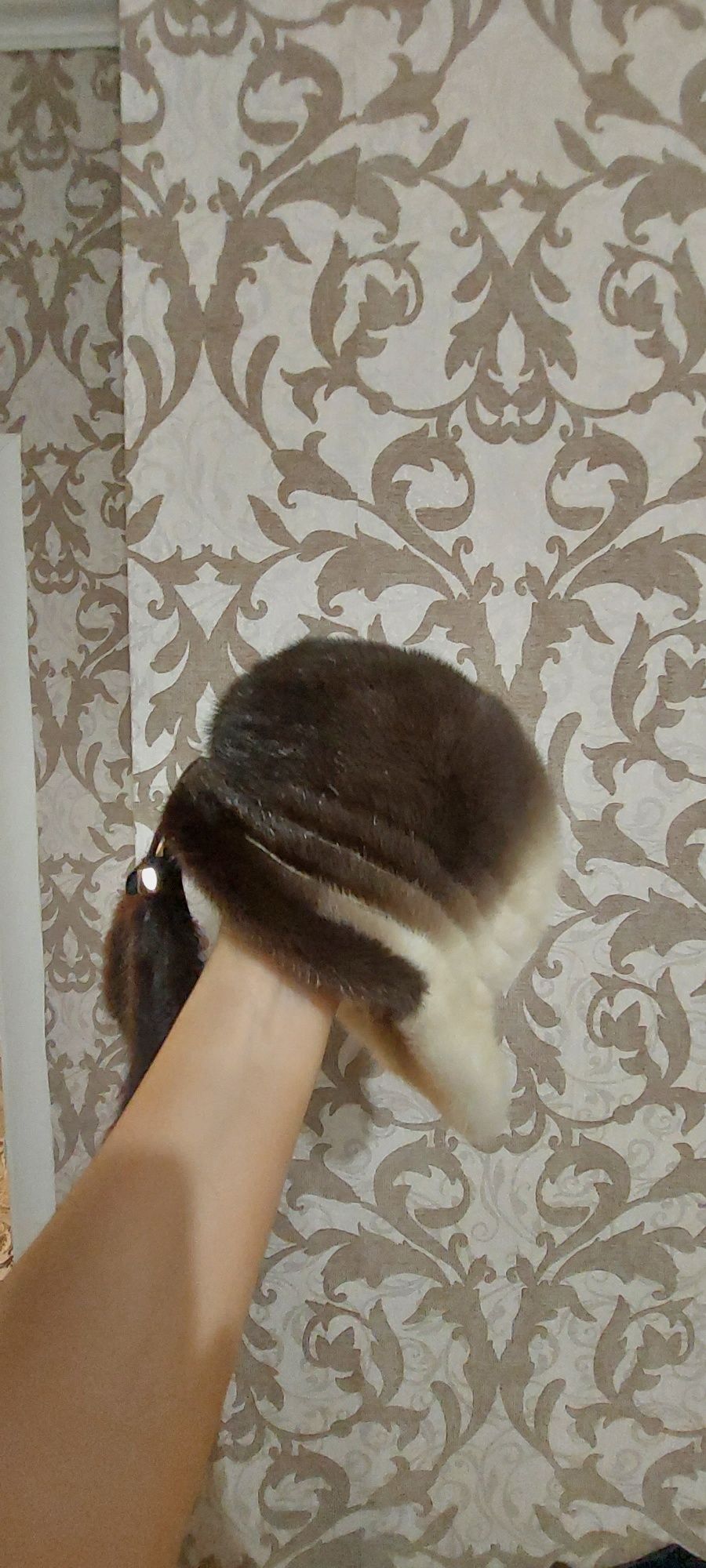 Норковая шапка,молодежная