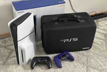 Продам Play Station 5 Slim 1 Tb с играми рюкзак
