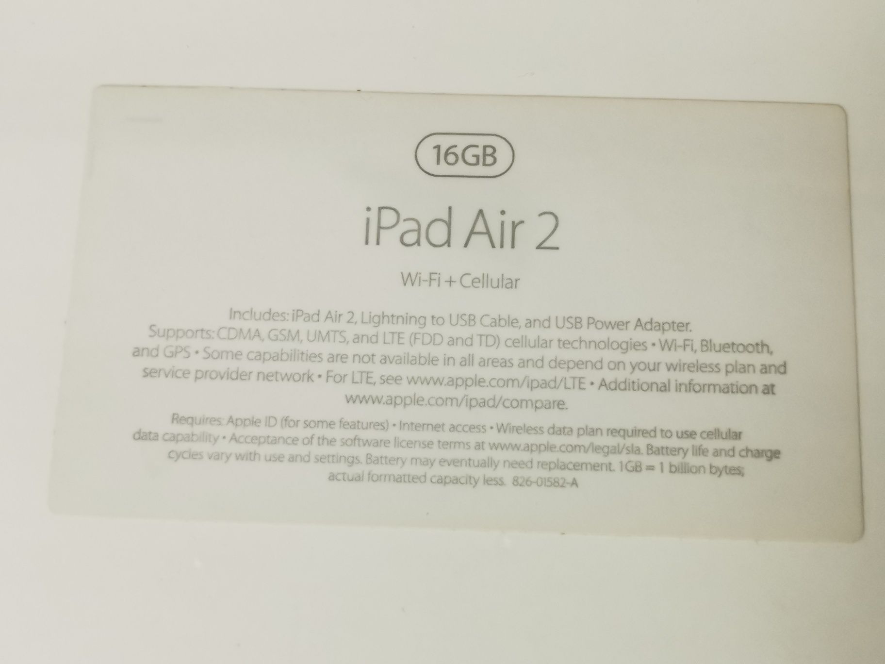 Планшет iPad Air новый не вскрывался