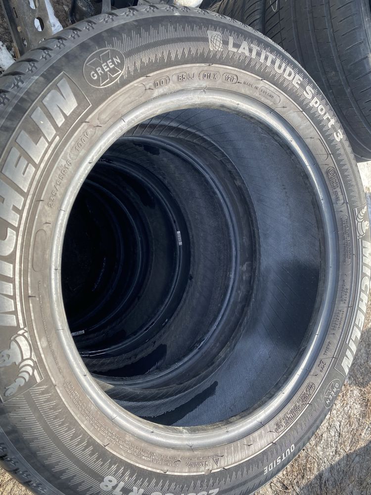 Комплект летние шины 235/55/18 235/55R18 Michelin.