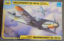 Сборная модель Мессершмитт BF-109 G6