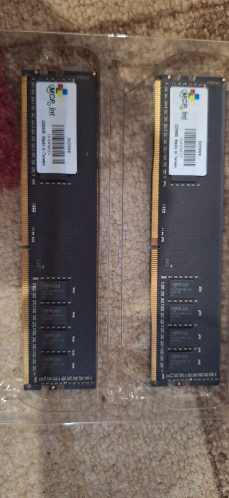 ОЗУ ddr4 16ГБ 2ШТ ПО 8ГБ 8000тг за 2 шт