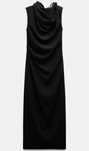 Платье Zara черного цвета