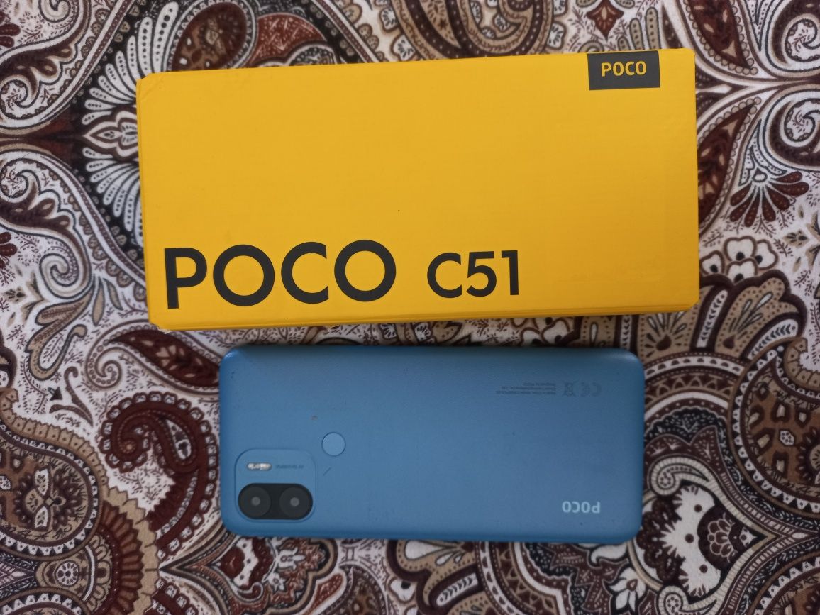 Poco C51  және қасына Redmi 11 PRO MAX сатылымда .