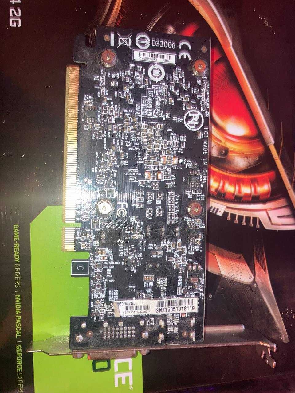 Видеокарта Gigabyte GT 1030 Low Profile 2Gb